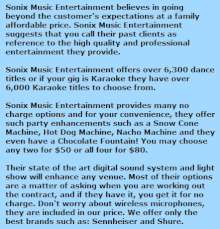  about sonix music djs p